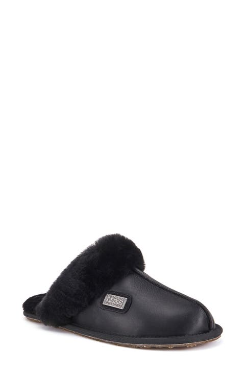 Genuine Shearling Mule Slipper (Women)