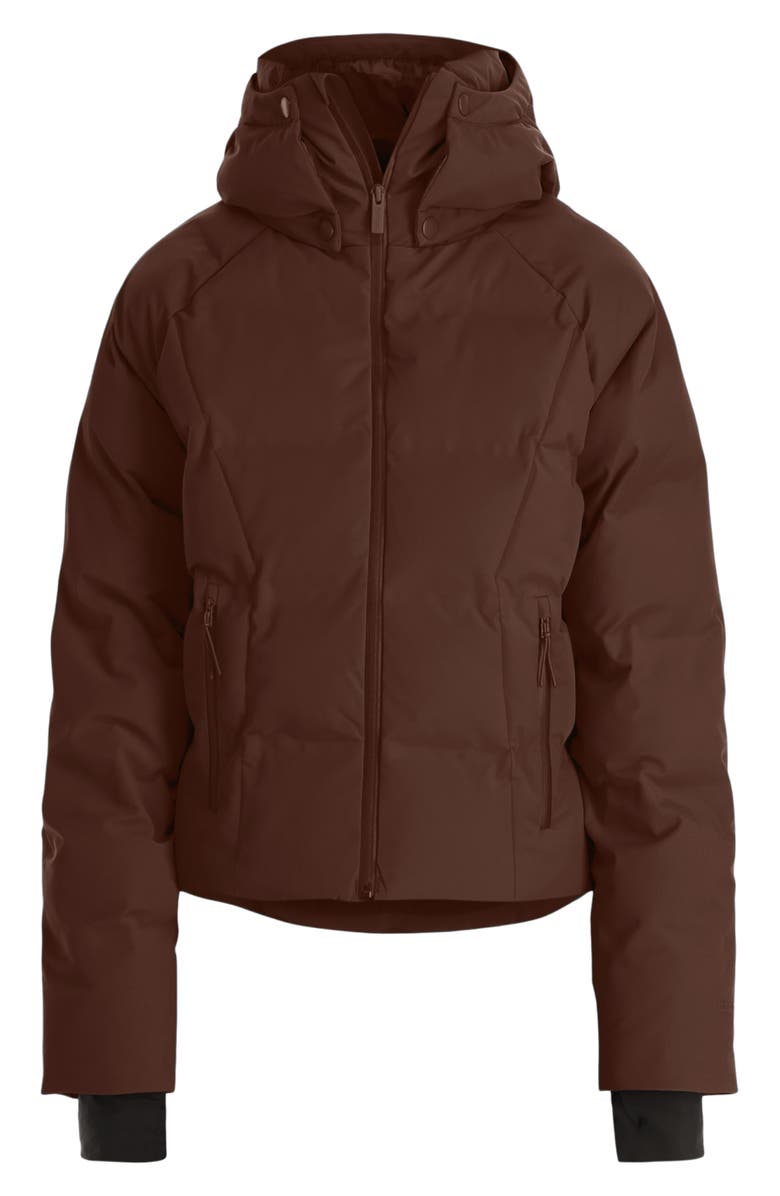 Halfdays Georgie Puffer Jacket, Alternate, color, Spiked Cocoa