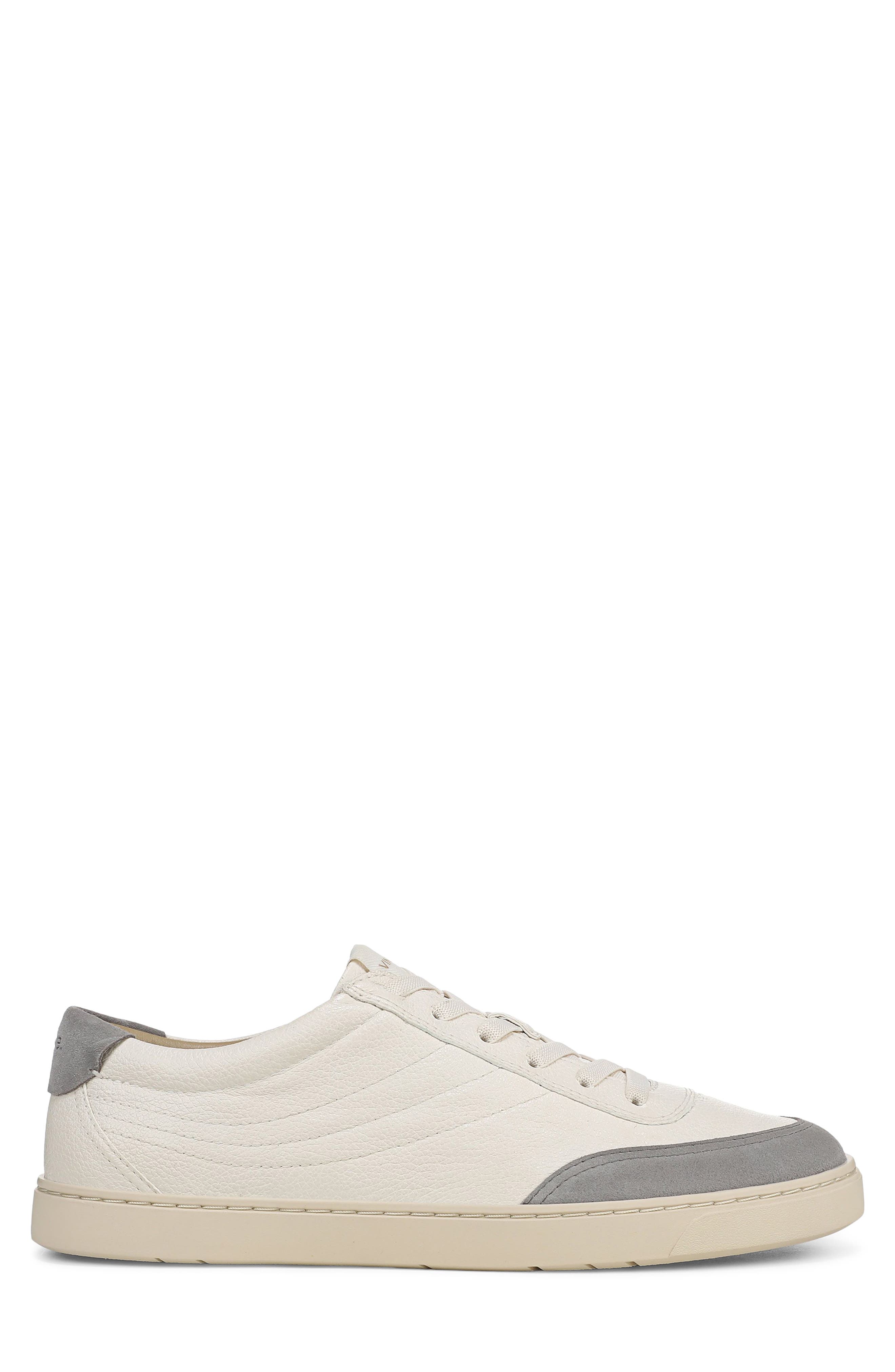 Vince Palm Sneaker, Alternate, color, Pebble White/Smoke Grey