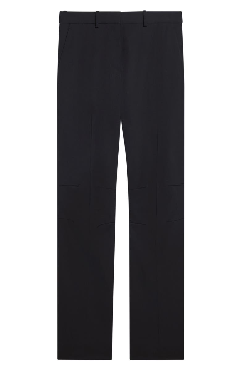 Helmut Lang Curve Car Virgin Wool Straight Leg Pants, Alternate, color, Black - 001