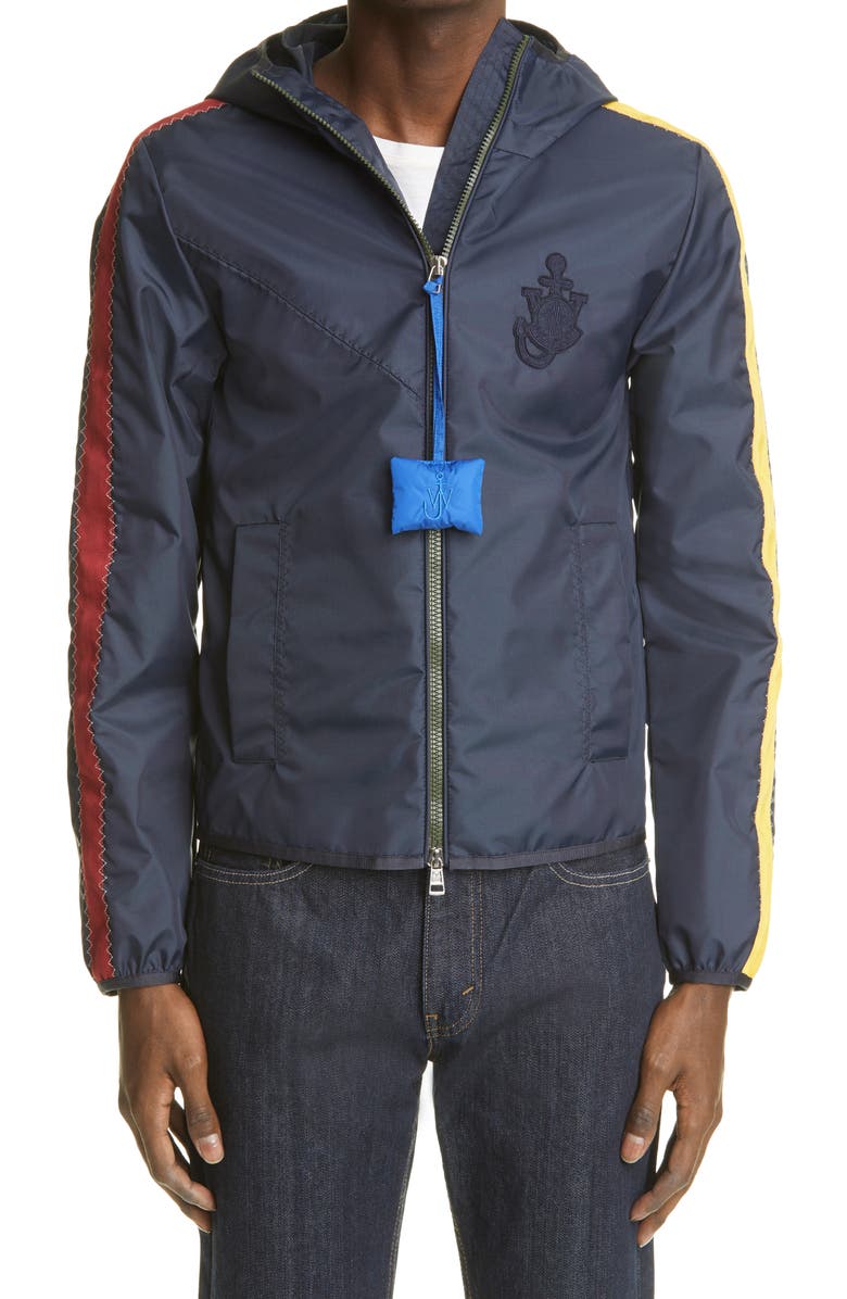 Moncler Genius 1 Moncler JW Anderson Ballintoy Technical Nylon Jacket, Main, color, 