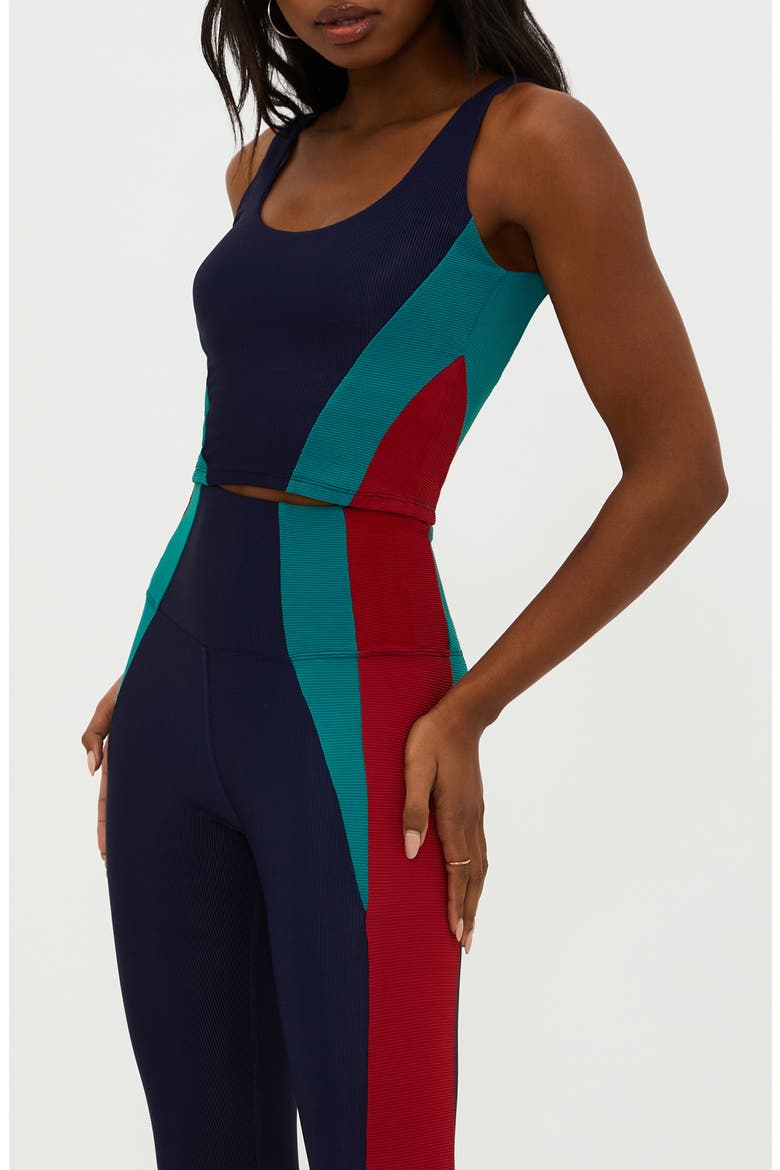 Grayson Rib Colorblock Crop Tank, Alternate, color, ULTRAMARINE COLORBLOCK
