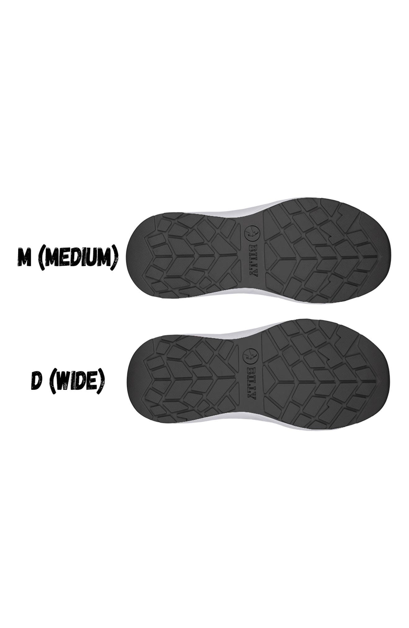 BILLY Footwear Sport Inclusion Sneaker, Alternate, color, Black/ White