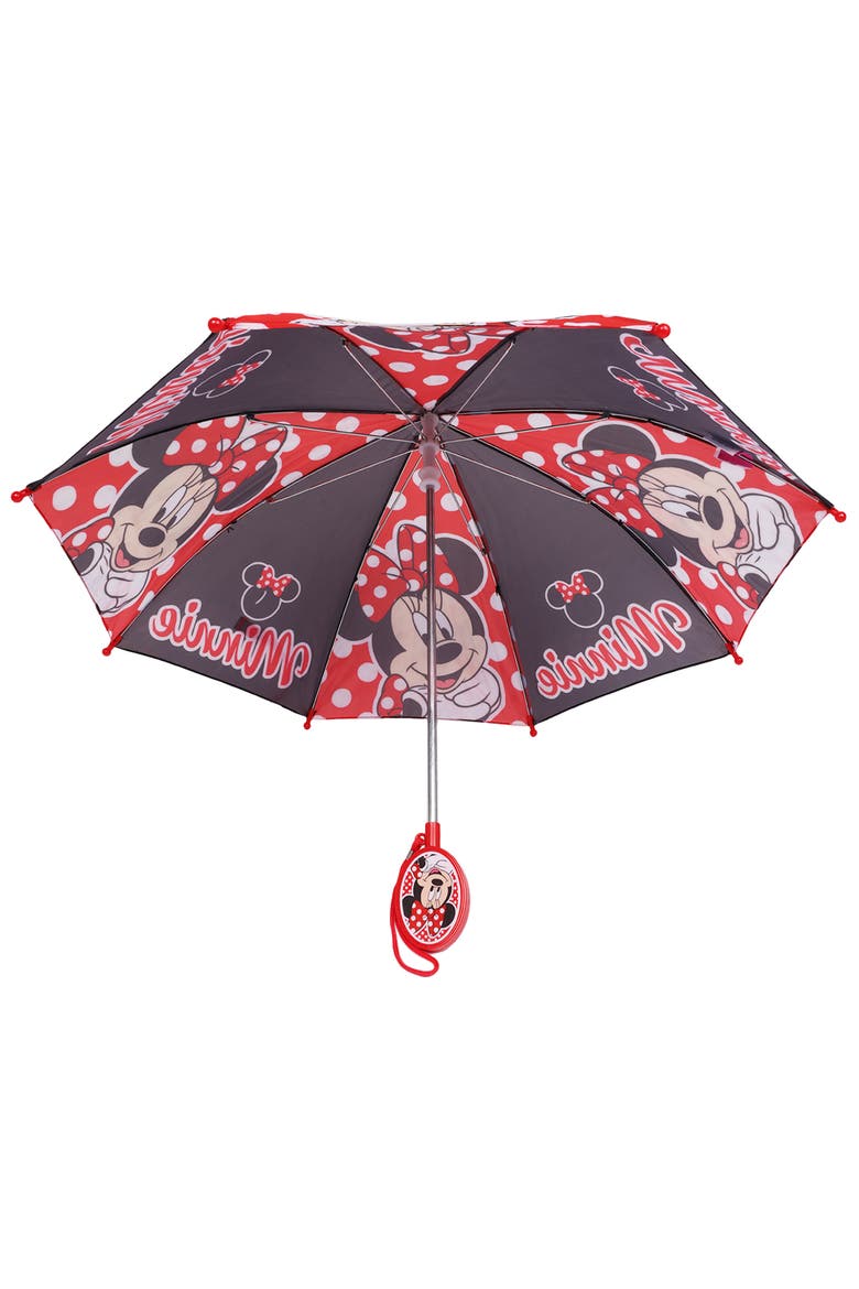 Minnie Mouse Kids Umbrella, Alternate, color, BLACK