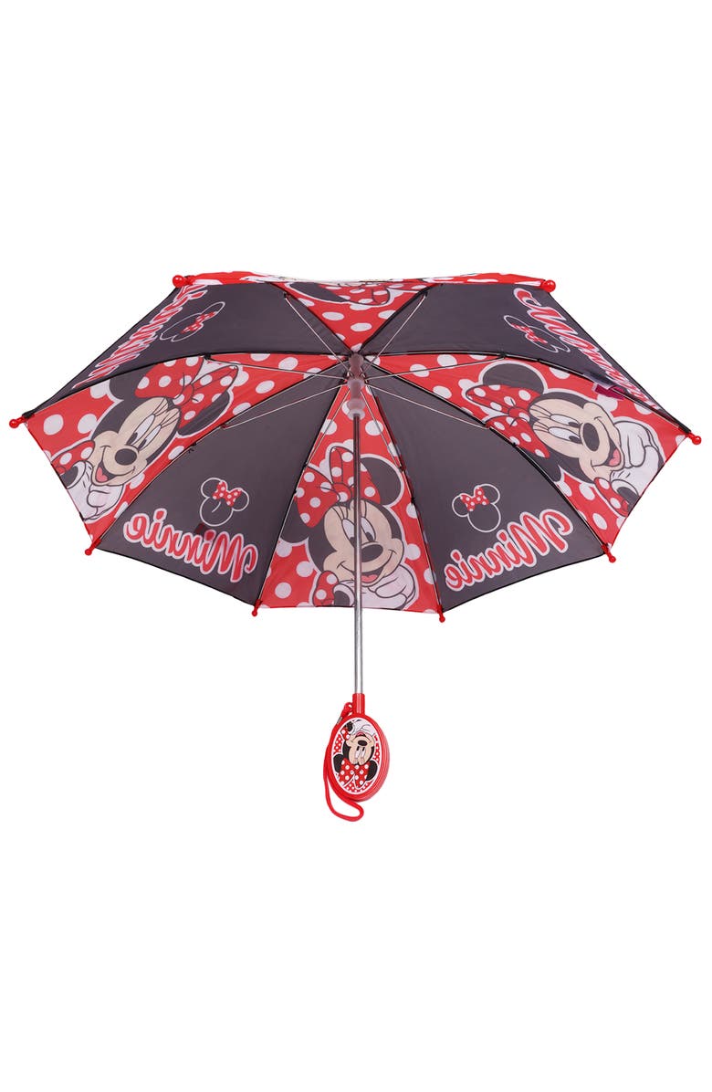 Disney Minnie Mouse Kids Umbrella, Alternate, color, Black