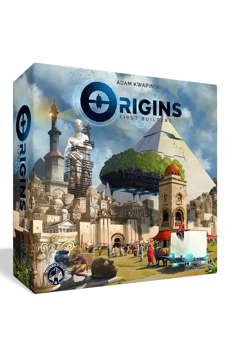 The City of Games Origins First Builders City Building Game, Main, color, Multicolored