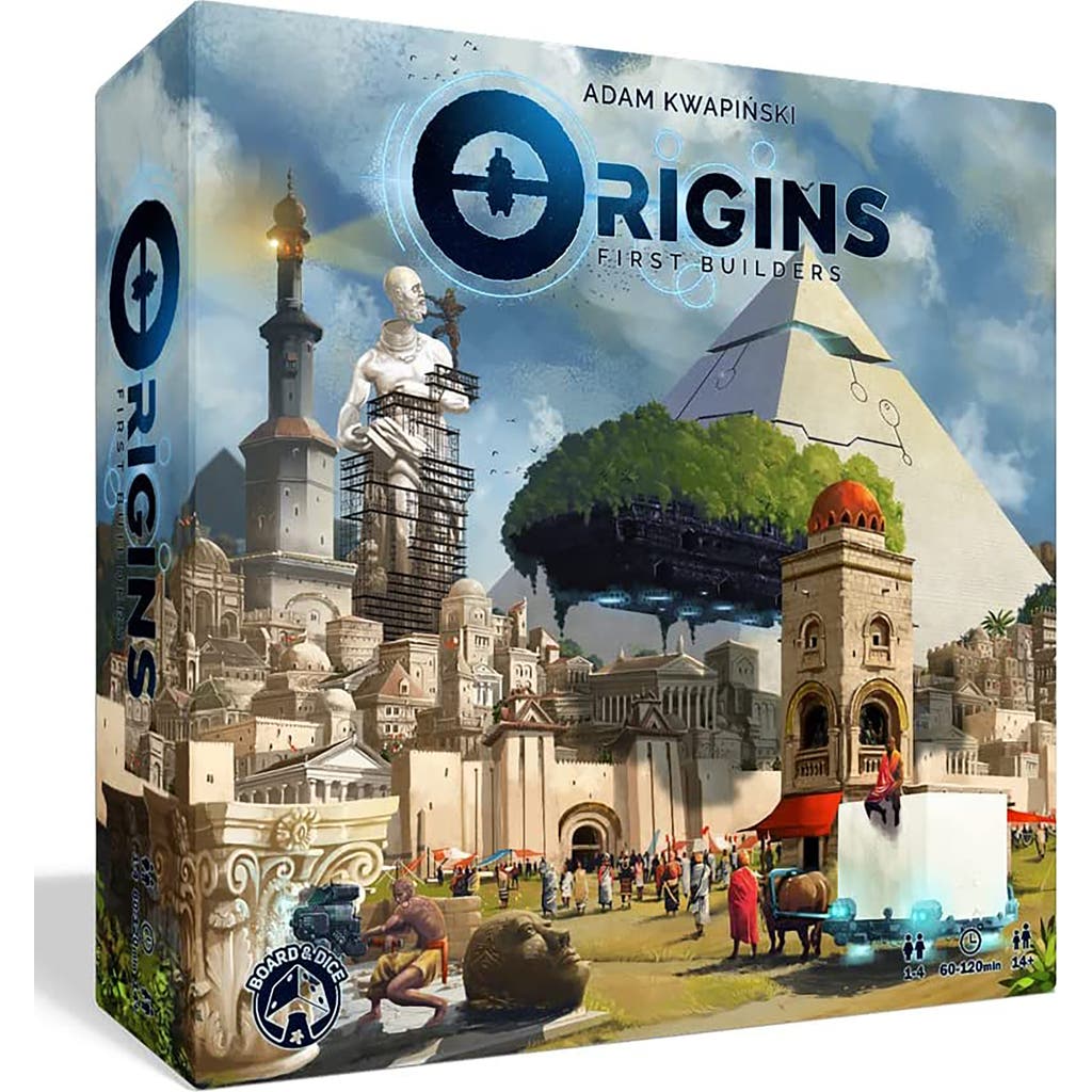 The City of Games Origins First Builders City Building Game in Multicolored  product