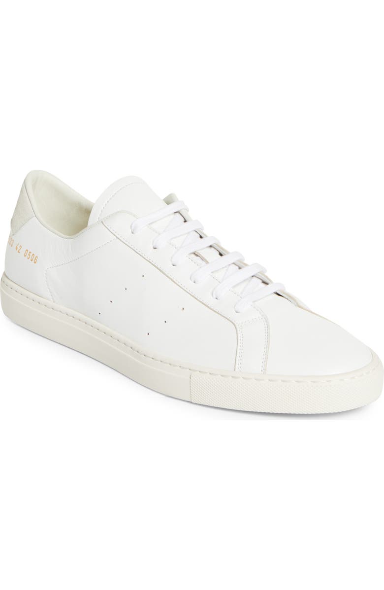 Common Projects Achilles Slim Retro Sneaker, Main, color, White