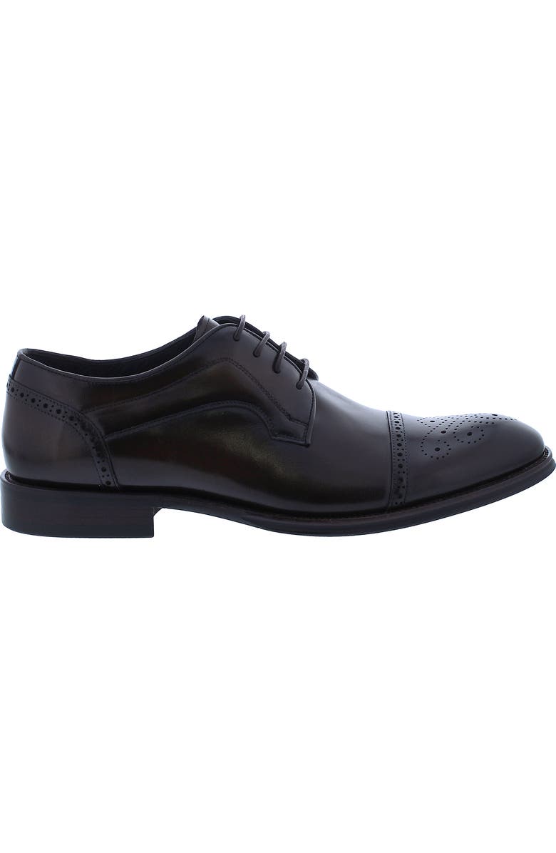 Penny Lane Regent Cap Toe Derby, Alternate, color, Whisky