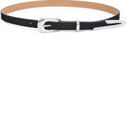 Ettika Liquid Metal Western Buckle Belt
