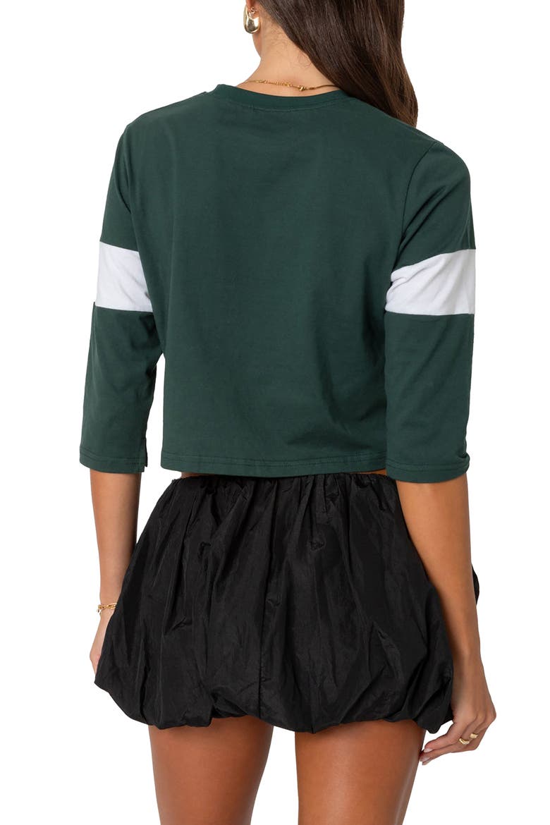 San Diego Football Cotton Crop Graphic T-Shirt, Alternate, color, DARK-GREEN