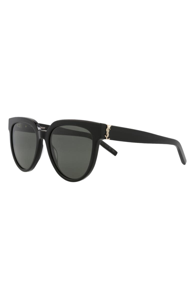 Saint Laurent 54mm Cat Eye Sunglasses, Alternate, color, 