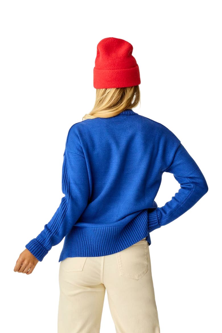 Woodward Sweater, Alternate, color, Capri Heather
