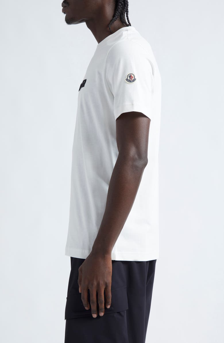 Moncler Logo Patch Cotton Graphic T-Shirt, Alternate, color, 