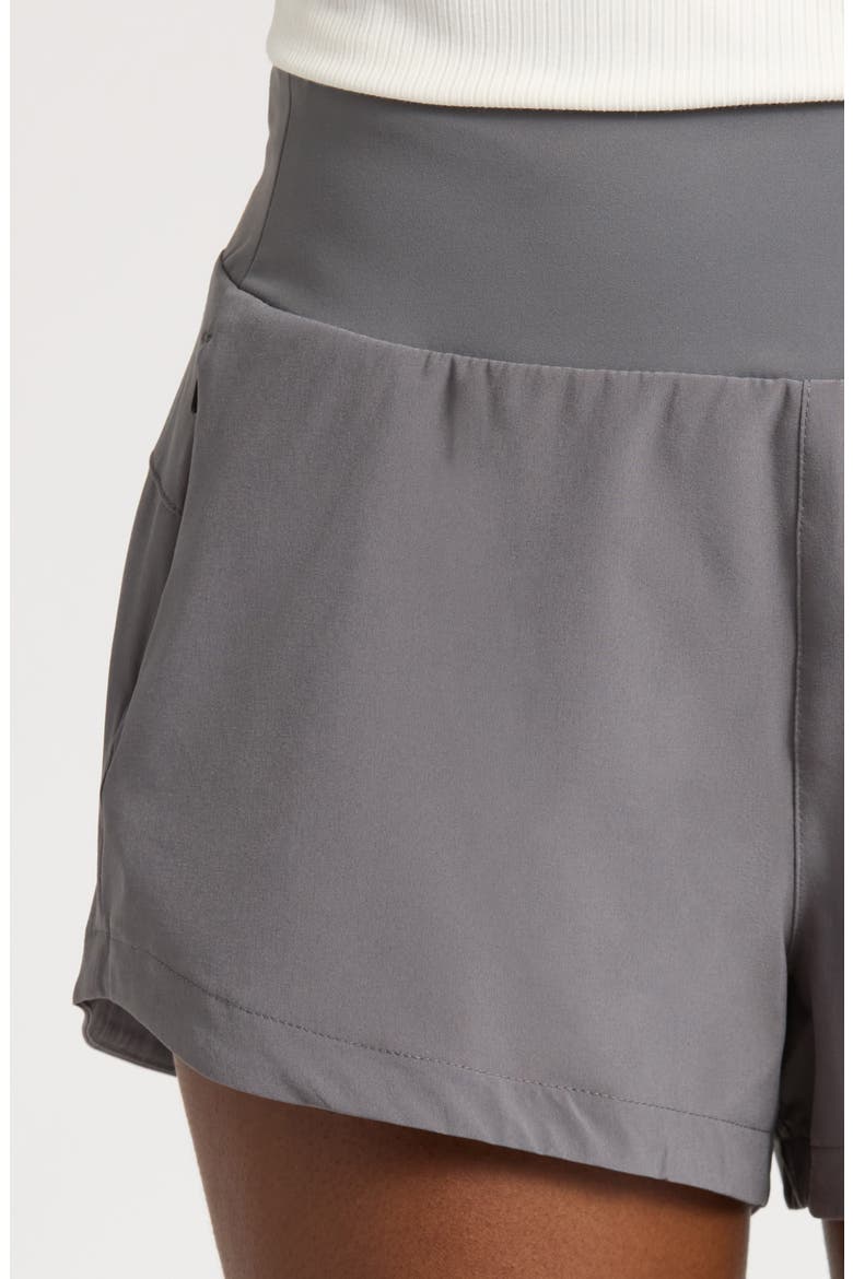 Active Breeze UPF 50+ Shorts, Alternate, color, SMOKE