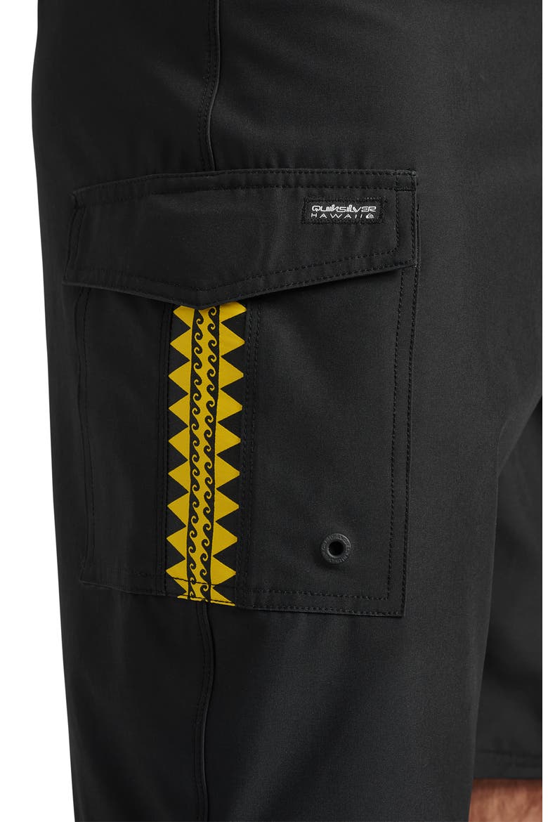 HI Sidewind 20" Board Shorts, Alternate, color, BLACK.