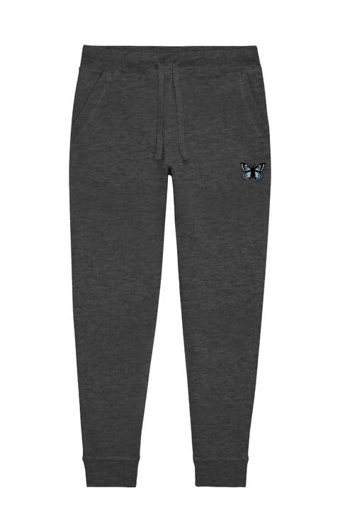 Womens Butterfly Midweight Fleece Jogger Pant