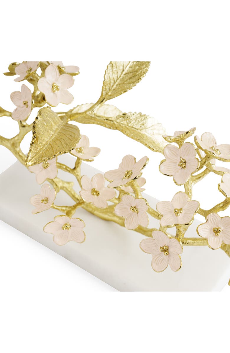 Michael Aram Cherry Blossom Decorative Object, Alternate, color, Gold/ White
