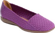 Comfortview The Bethany Stretch Woven Slip On Flat