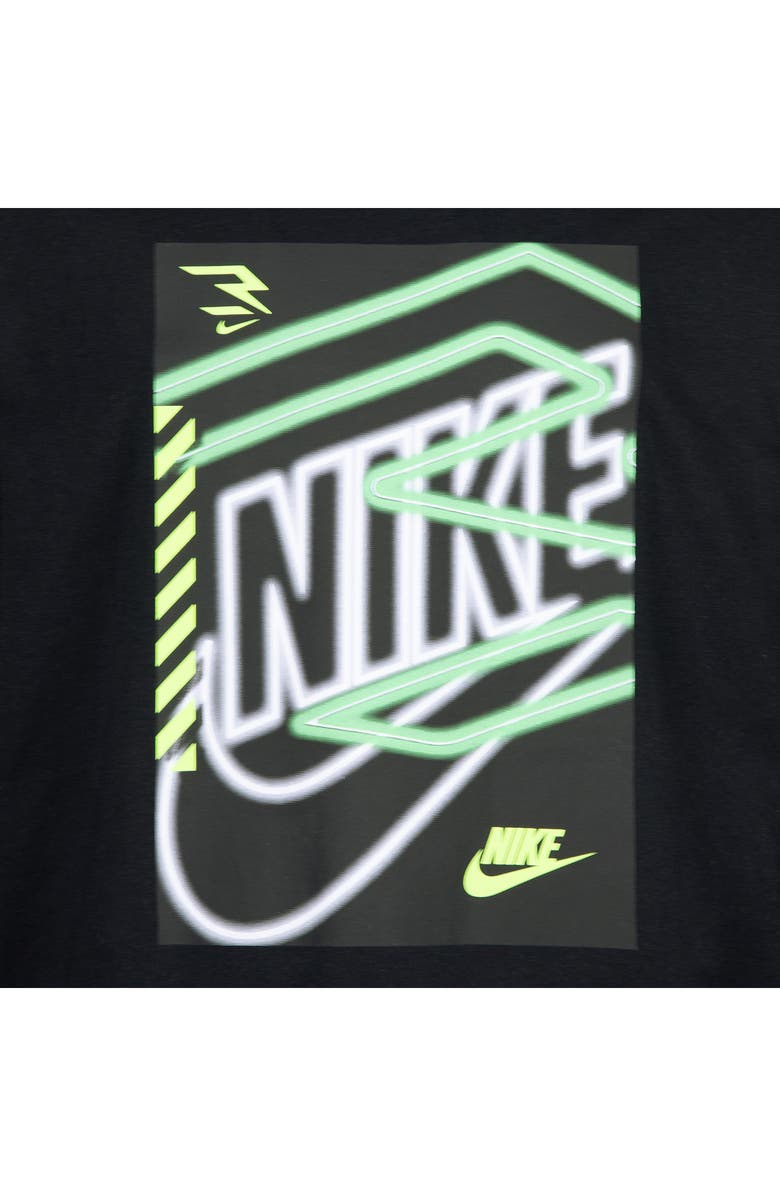 3 Brand Kids' Three x Three Long Sleeve T-Shirt, Alternate, color, 023Black