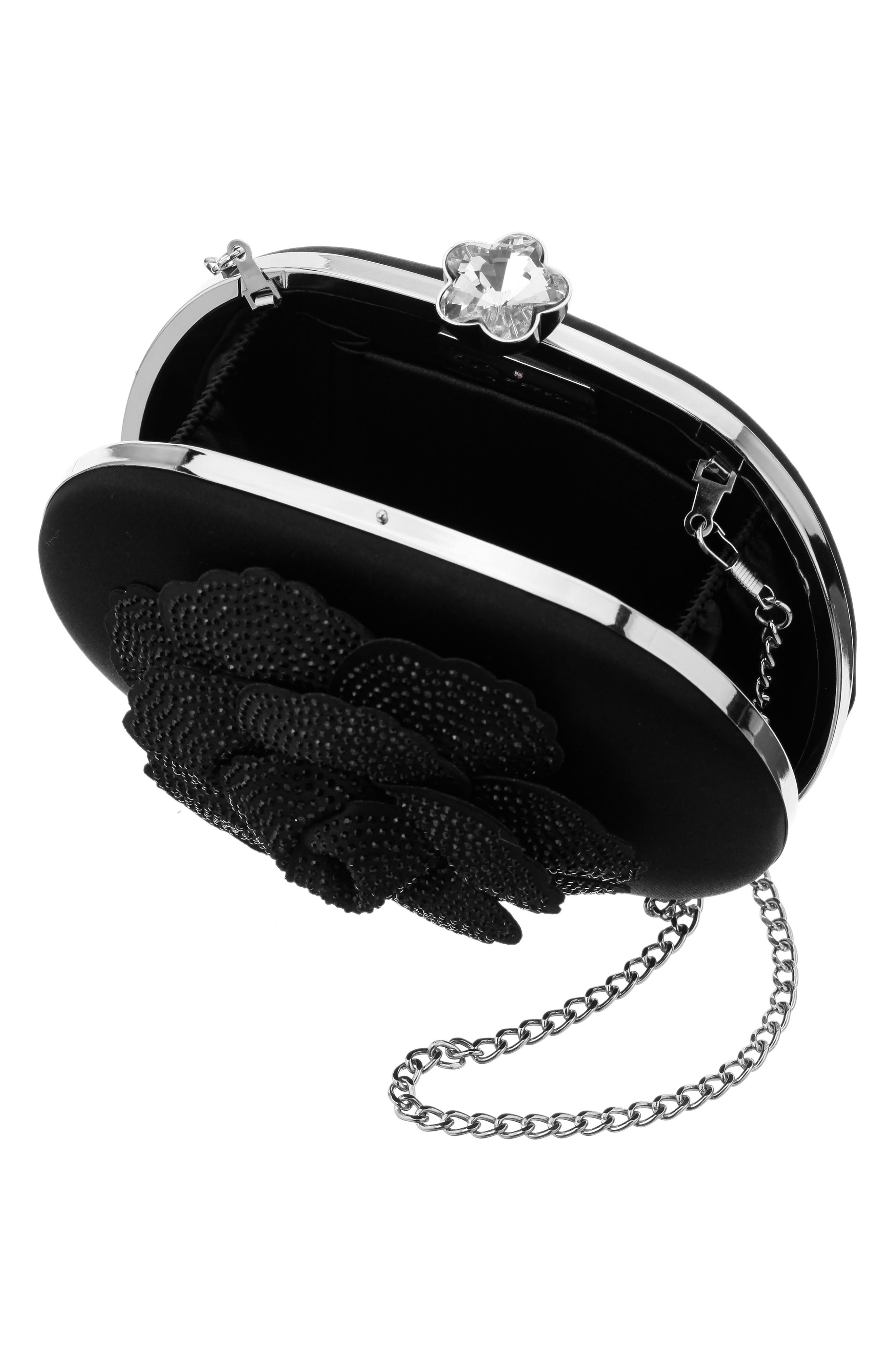 Nina Flores Frame Clutch, Alternate, color, 