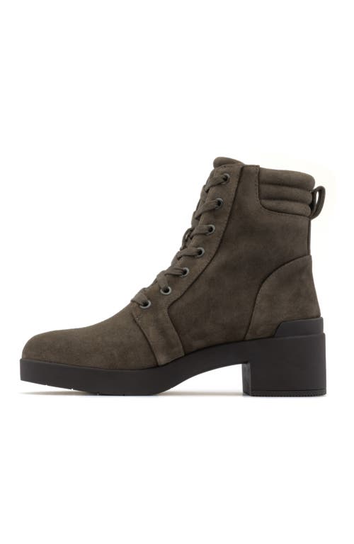 Abeo Capital Lace Boot In Olive - Metatarsal