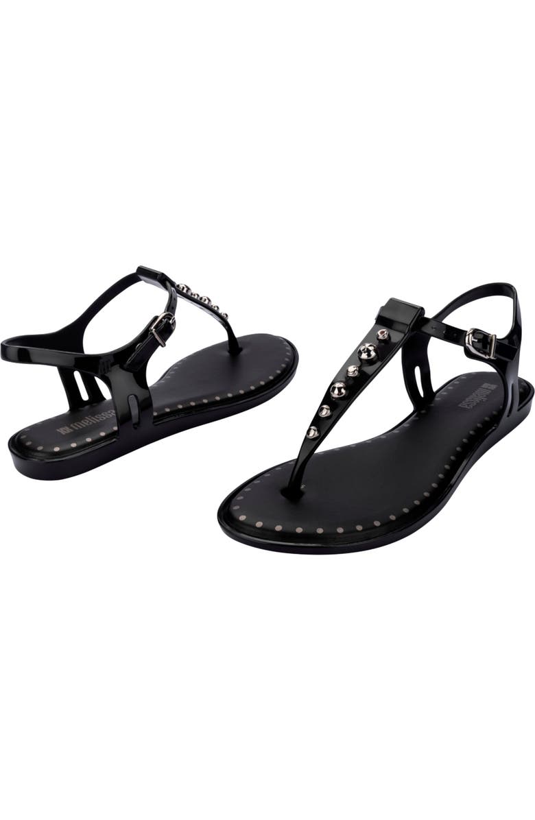 Melissa Solar Boho Ankle Strap Sandal, Alternate, color, Black