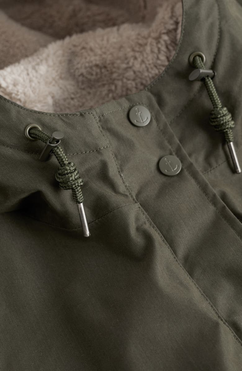 Seasalt Cornwall Plant Hunter Waterproof Hooded Coat, Alternate, color, Woodland