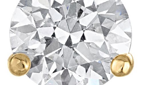 Fzn 14k Gold Lab Grown Diamond Stud Earrings In Gold