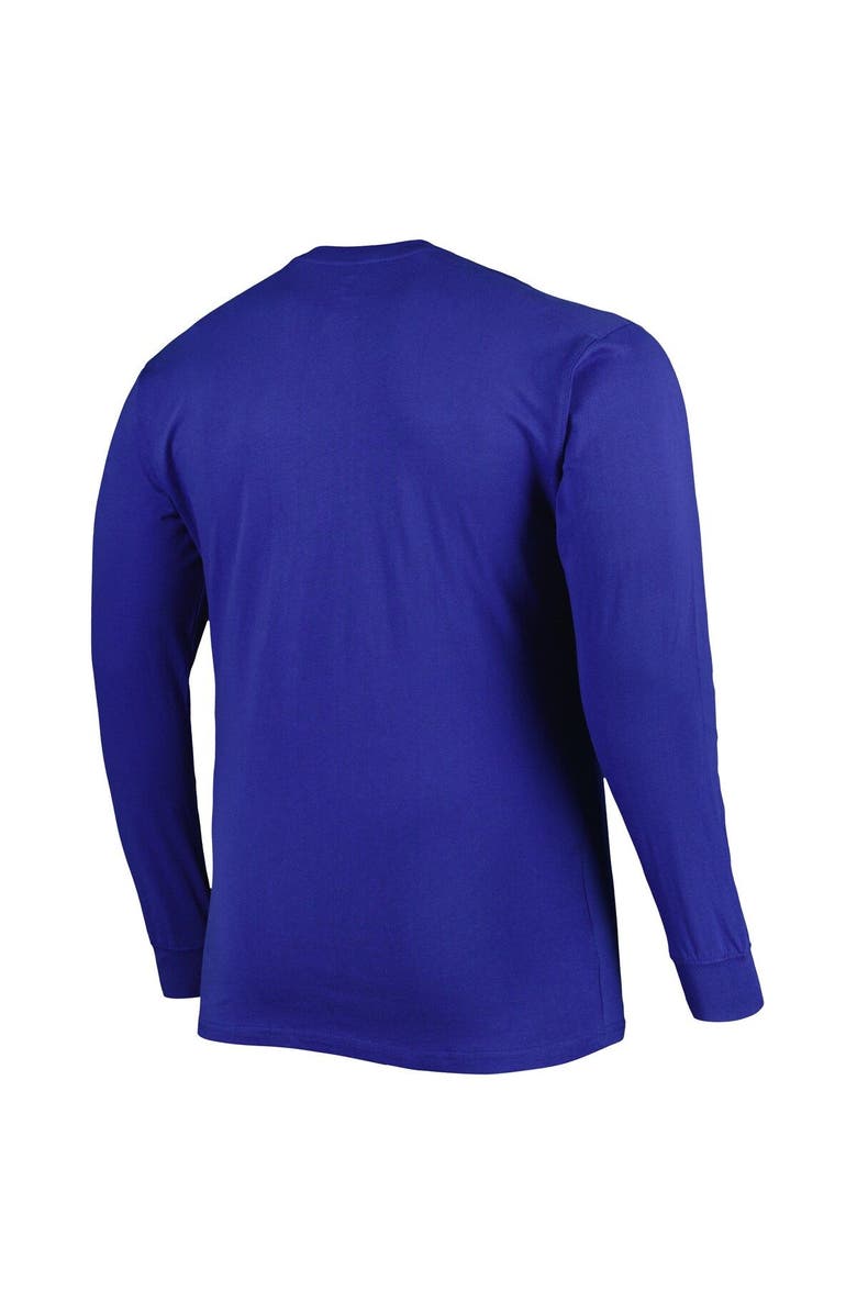 PROFILE Men's Royal New York Mets Big & Tall Long Sleeve T-Shirt, Alternate, color, 