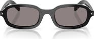 Prada 50mm Oval Sunglasses