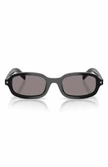 50mm Oval Sunglasses