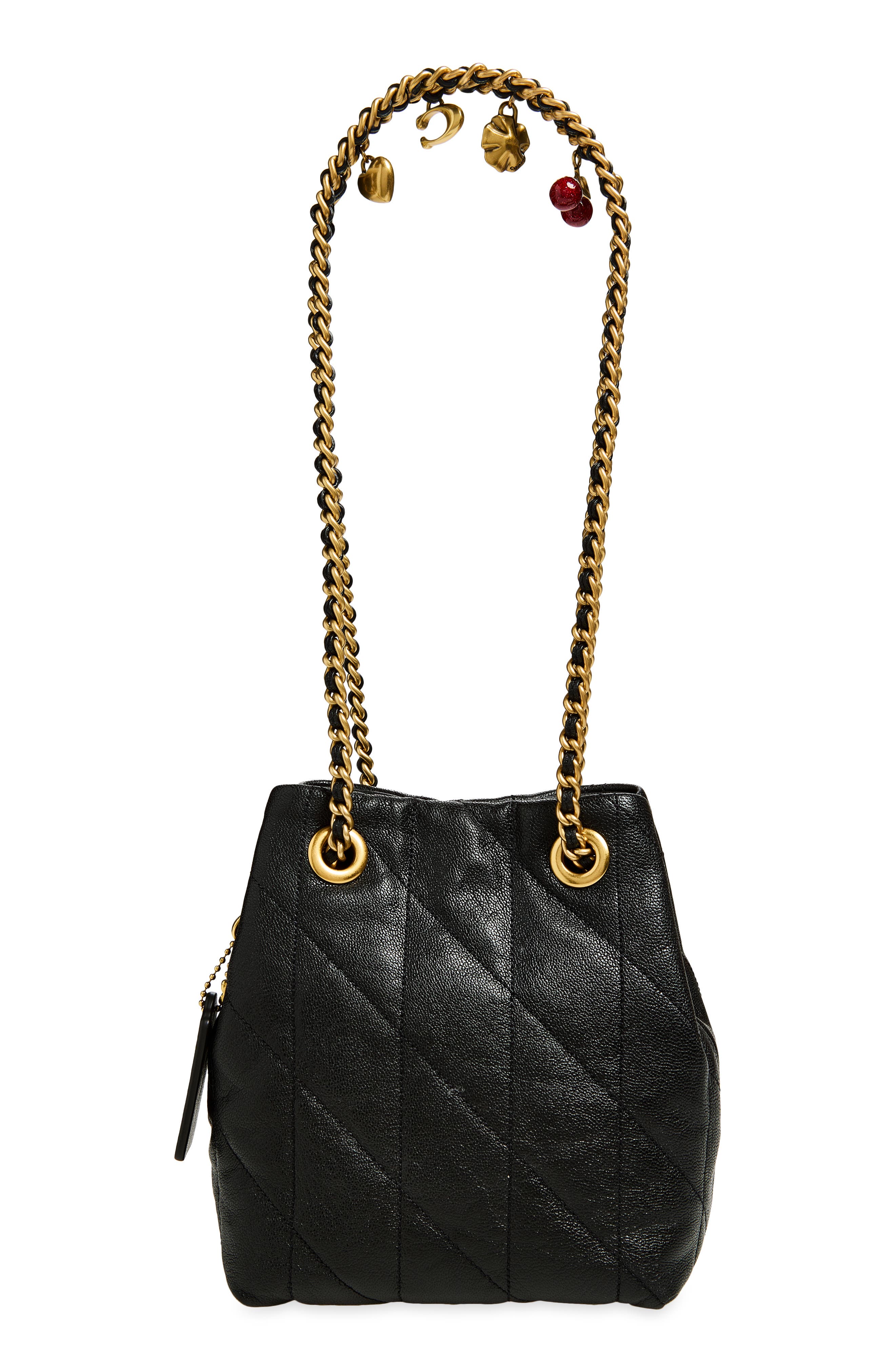 Jade Quilted Crossbody Bag, Alternate, color, B4/ BLACK