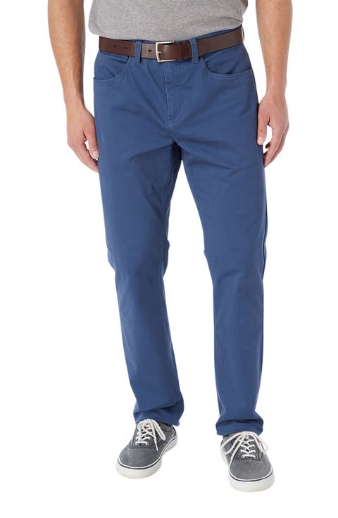 Horizon Modern Fit Stretch Cotton Blend 5-Pocket Pants