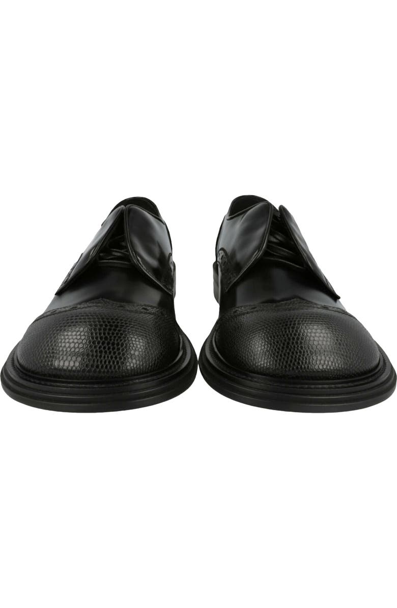 FERRAGAMO Festo Wingtip Oxford, Alternate, color, Black