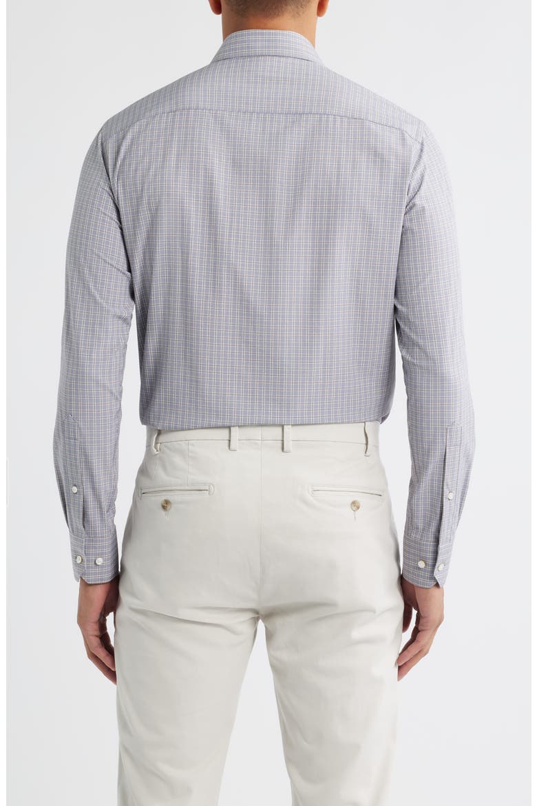 Crown Crafted Performance Poplin Button-Down Shirt, Alternate, color, NEBULA BLUE