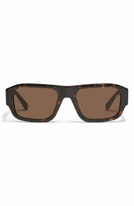 QUAY Night Cap 55mm Square Sunglasses