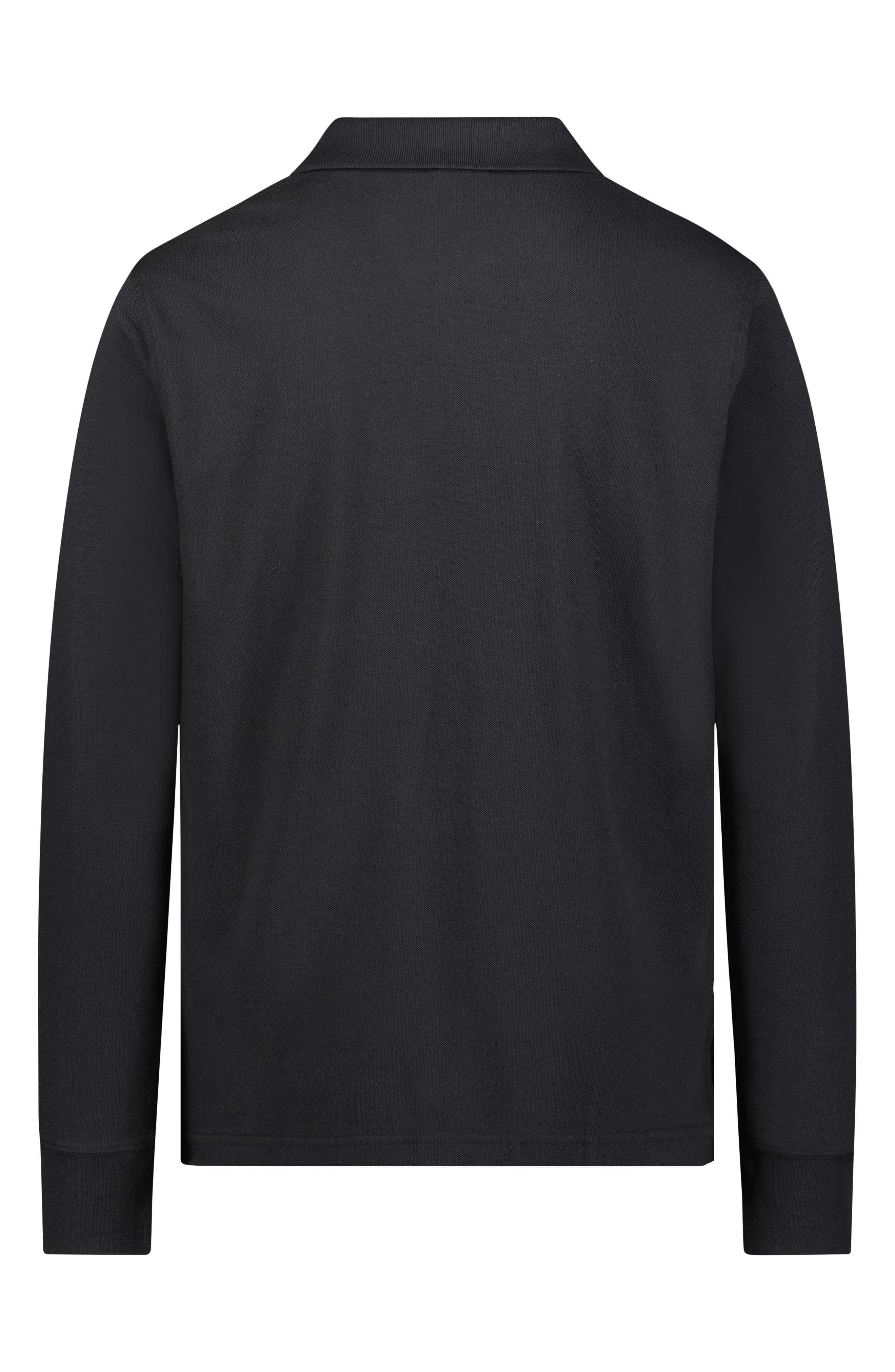 Long Sleeve Pique Polo - image 2