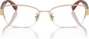 COACH 53mm Rectangular Optical Glasses