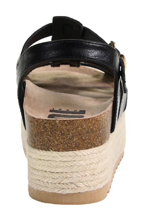 Dirty Laundry Paramoore Platform Sandal In Black