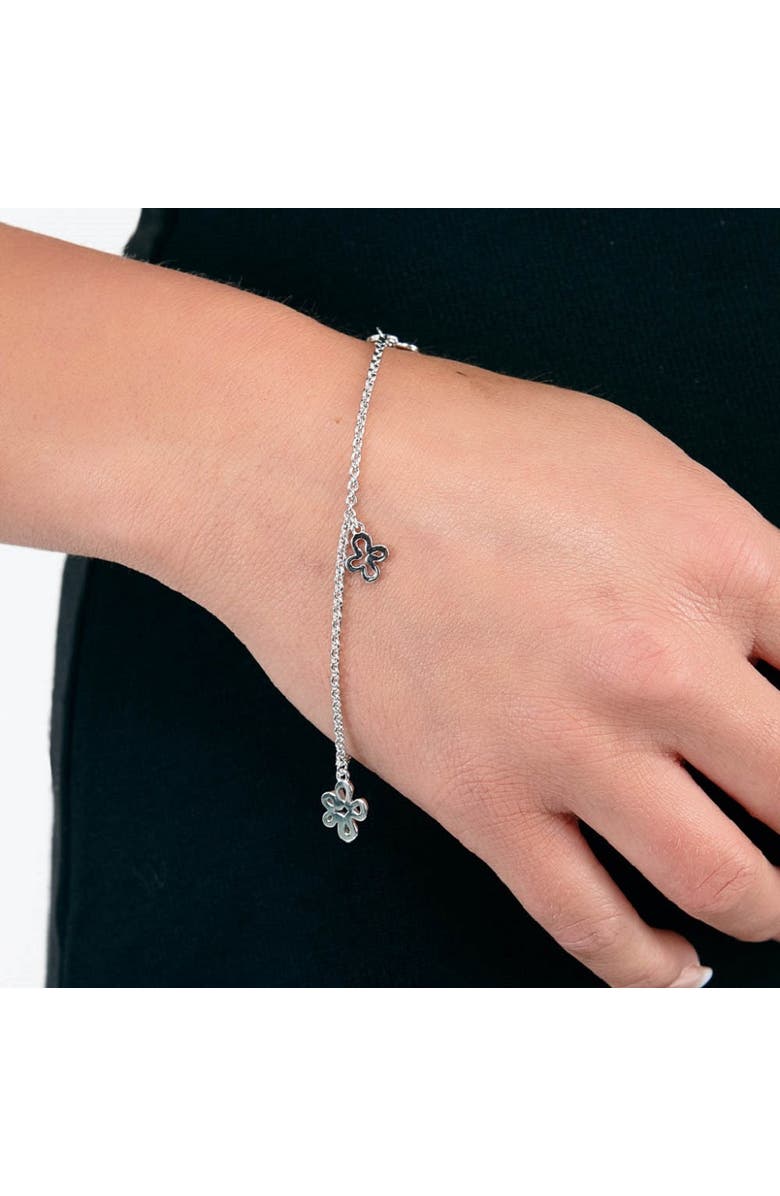 Lucy Quartermaine Open Splash Bracelet, Alternate, color, Sterling Silver