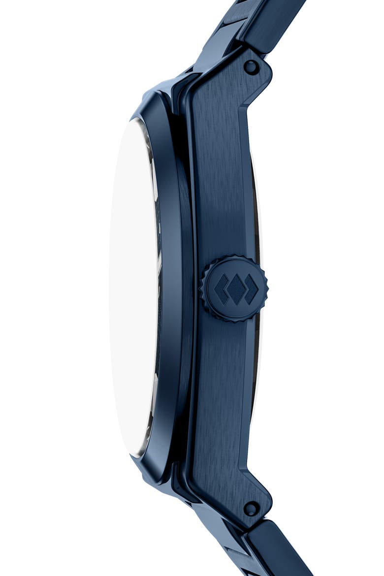 Everett Bracelet Watch, 42mm, Alternate, color, NAVY
