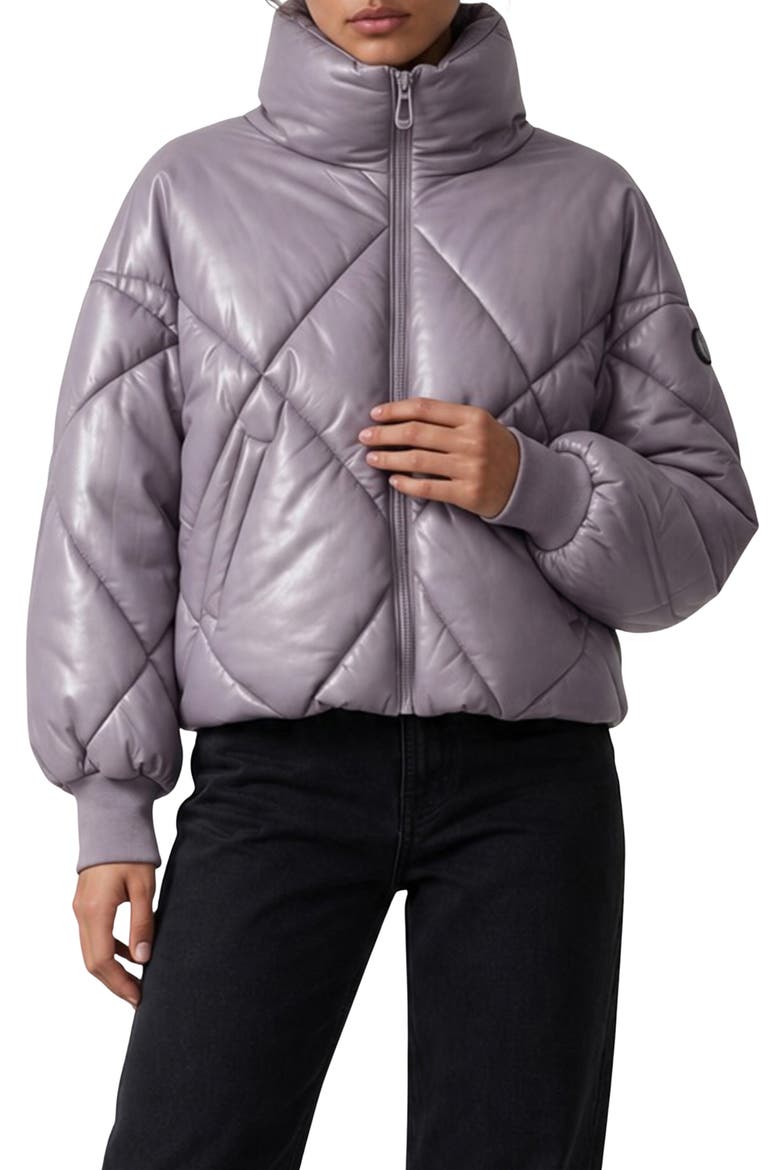Parisx Quilted Puffer Jacket, Main, color, WISTERIA
