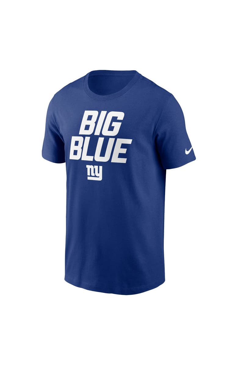 Nike Men's Nike Royal New York Giants Local T-Shirt, Alternate, color, Royal