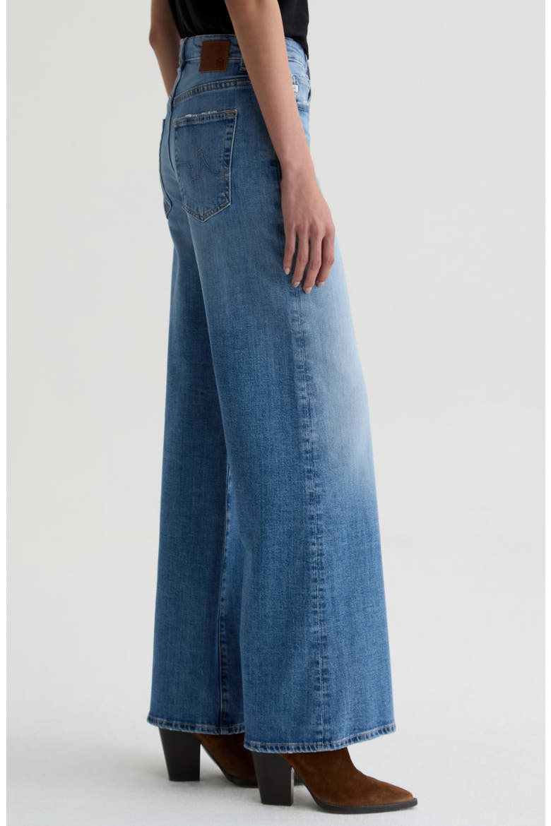 Saige Mid Rise Wide Leg Jeans, Alternate, color, AMERICAN WEST