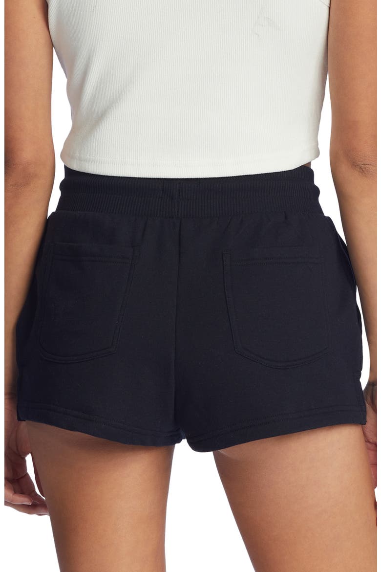 Morning Run Tie Waist Shorts, Alternate, color, ANTHRACITE