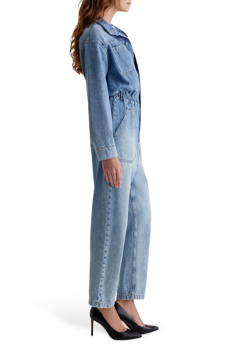 AG Nita Nonstretch Denim Jumpsuit, Alternate, color, 
