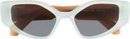 Off-White Memphis 54mm Butterfly Sunglasses