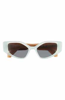 Off-White Memphis 54mm Butterfly Sunglasses