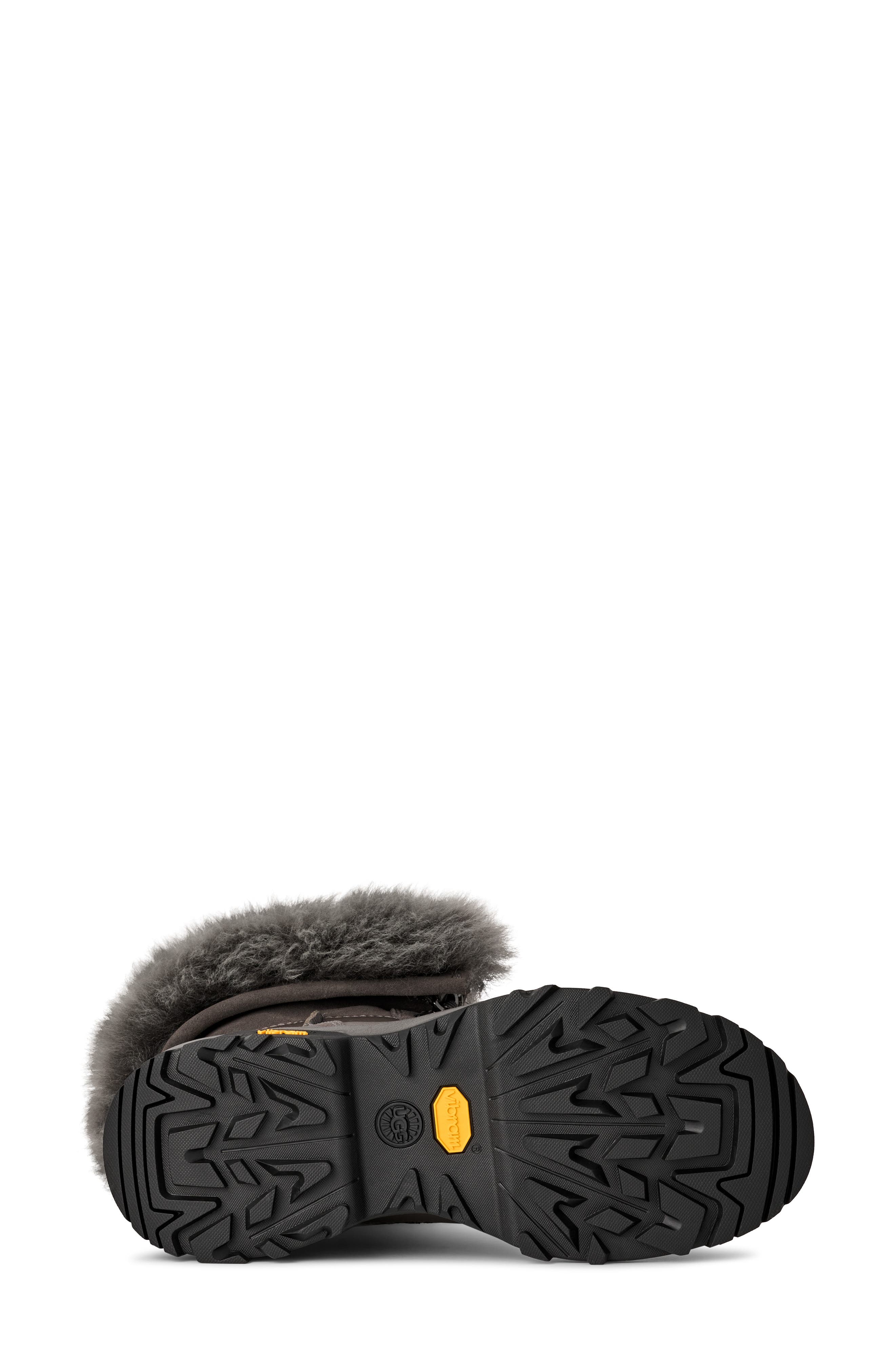 UGG<sup>®</sup> Adirondack XXV Chalet Waterproof Boot, Alternate, color, Charcoals